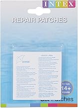Intex 59631NP – Reparaturflicken, 6 Stück, Vinyl, 7×7 cm