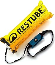 RESTUBE Beach CO2 Schwimmboje – Für EIN sicheres Gefühl im Wasser – auslösbare Rettungsboje – …