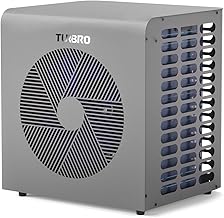 TURBRO 6.000W Full-Inverter Wärmepumpe für Schwimmbecken, Elektrischer Poolheizer für Übererd…