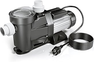 Wiltec Poolpumpe 33600 l/h 1500 W Schwimmbadpumpe Filterpumpe Umwälzpumpe