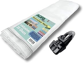 AGRI plus Pool Netzabdeckung [ 4 x 10 m ] [inklusive Wiederverwendbare Profi ÖSEN] sehr feinmasc…