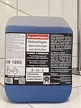 Hebeanlagenreiniger 5 Liter Kleinhebeanlagen Reiniger Hebeanlagen Konzentrat blau flüssig