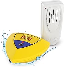 ELEKTROBOCK Pool-Alarm – Schwimmender Bewegungssensor mit 95dB Sirene | Wasser bewegt Sich – Funk…