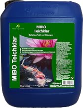 MIBO Teichklar Teichklärer 5.000 ml für 100.000 Liter gegen trübes und grünes Gartenteichwasser