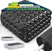 tillvex® Elite Pool Solarfolie 400 µm Rechteckig 549×274 cm zuschneidbar | Premium Solarabdeckp…