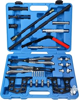 BOOMSTART 41 Stück Ventilfederspanner Ventilfeder Kompressor, Ventilfeder Spanner Satz mit Venti…