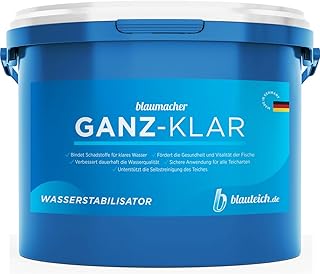 blaumacher GANZ-KLAR – Grundpflegemittel für klare Teiche, reduziert Algenwachstum, verbessert…