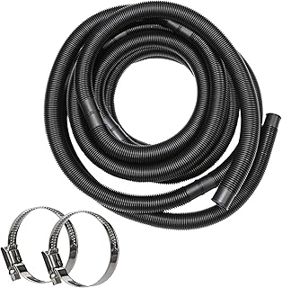 HAF® Hochwertiger Pool Schwimmbadschlauch 38mm Schwarz 2 Meter für Garten & Schwimmbad | Solars…
