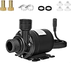 Mini Wasserpumpe 12V Brushless, Kleine Wasserpumpe 800L/H, Tauchpumpe 12V, Brushless Tauchwasserp…