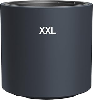 MELTOM Blumenkübel Blumentopf mit Herausnehmbaren Einsatz Rund Frostbeständiger Modern Matt (An…